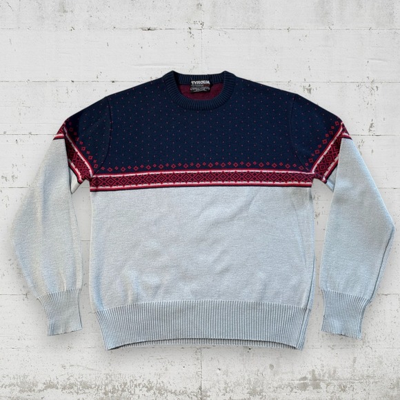 Head Other - Vintage Tyrolia By Head Knit Sweater Sz Large Wool Acrylic Nordic